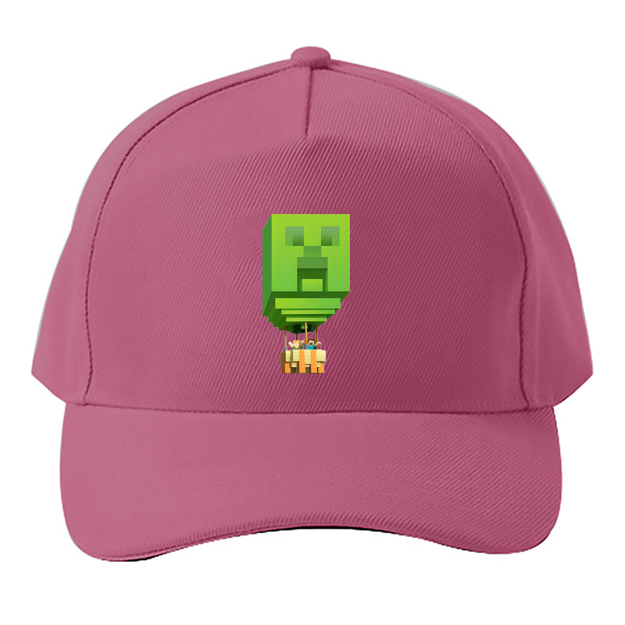 （画像用） マインクラフト ブロックの世界 Minecraft MC Block world ベースボールキャップ 綿100％ 男女兼用 帽子 スポーツ